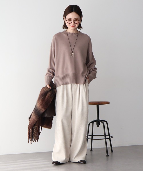 ニット セーター バイパチモックネックニットプルオーバー レディース | AMERICAN HOLIC | 07