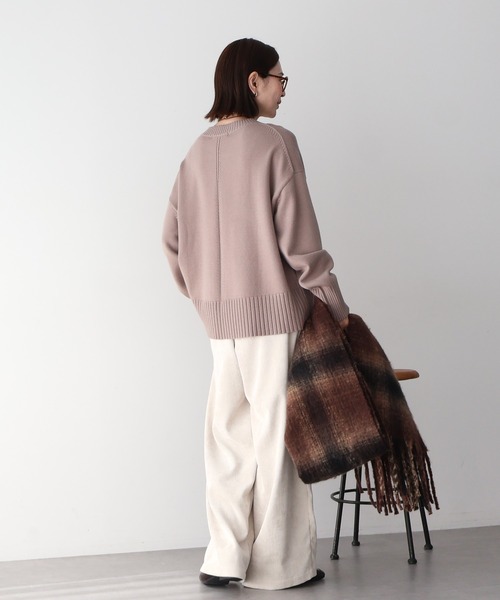 ニット セーター バイパチモックネックニットプルオーバー レディース | AMERICAN HOLIC | 08