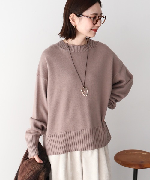 ニット セーター バイパチモックネックニットプルオーバー レディース | AMERICAN HOLIC | 09