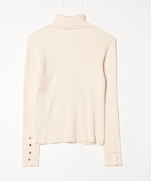 「RAY CASSIN」 タートルネックニット FREE ホワイト レディース_画像2