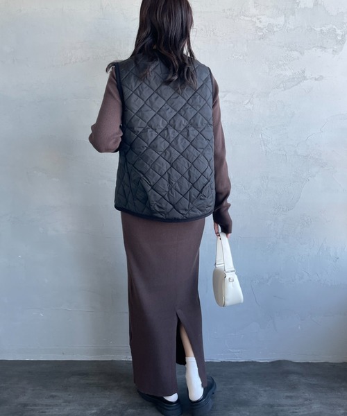 Lavenham ラベンハム ソーンハム　ウィメンズ　キルティングベスト　美品 LAVENHAM（ラベンハム） ベスト ジレ COCOON THORNHAM WOMENS コクーン