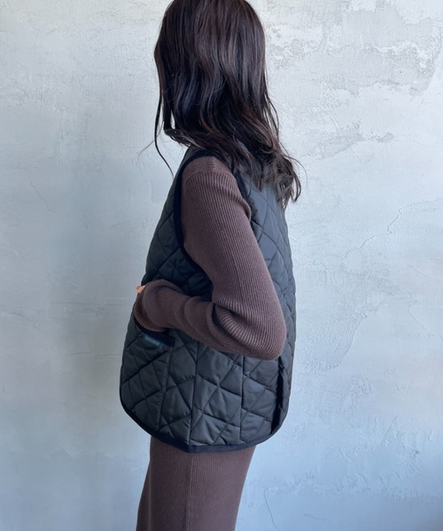 ベスト ジレ 「LAVENHAM/ラベンハム」 COCOON THORNHAM WOMENS コクーン ソーンハム キルティングベスト レディースの画像