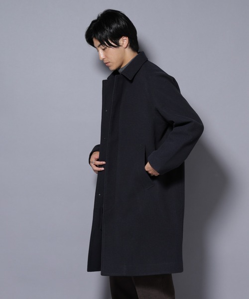 NANO universe（ナノ・ユニバース） ステンカラーコート コート テック