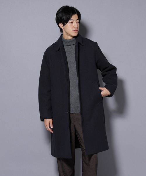 NANO universe（ナノ・ユニバース） ステンカラーコート コート テック