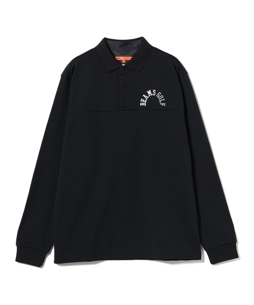 BEAMS GOLF ORANGE LABEL 長袖ポロシャツ BEAMS GOLF（ビームス ゴルフ） ポロシャツ ORANGE LABEL / アーチロゴ