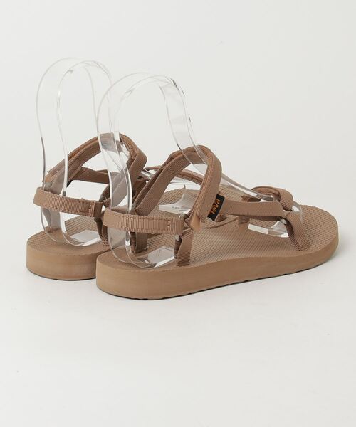 「Teva」 フラットサンダル 23 ベージュ レディース_画像2