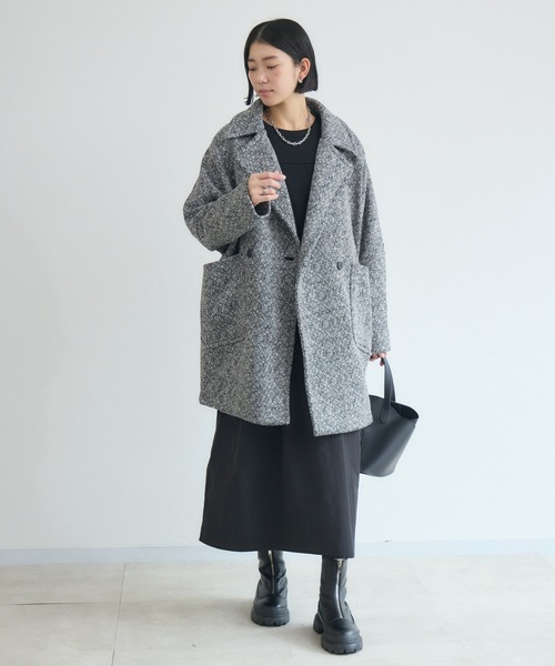 Paradise Picnic コート アウター ROSIEE 軽量裏起毛コクーンコート