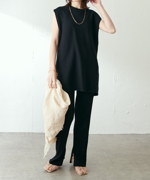 「COLLAGE GALLARDAGALANTE」 セットアップ FREE ライトベージュ レディース_画像2