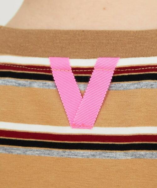 「FRAPBOIS PARK」 7分袖カットソー 2 ベージュ レディース_画像9