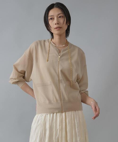 「Liesse」 ブルゾン FREE ベージュ レディース_画像2