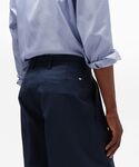 ワイドパンツ チノパン ウォッシュドワイドレッ...の詳細画像3