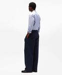 ワイドパンツ チノパン ウォッシュドワイドレッ...の詳細画像4
