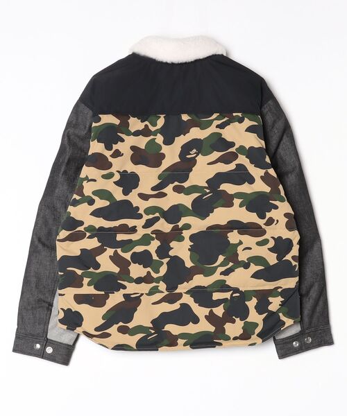 A BATHING APE ジャケット A BATHING APE（アベイシングエイプ） デニムジャケット gジャン DOWN