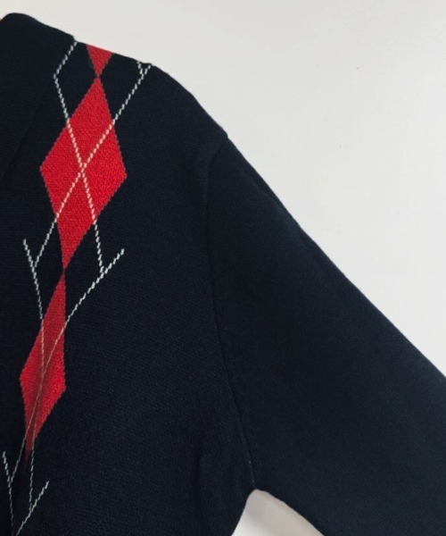 カーディガン アーガイル柄カーディガン レディース : ZOZOTOWN Yahoo
