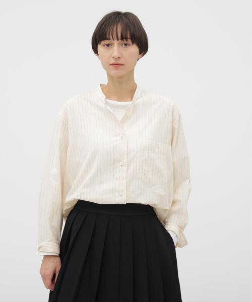 MARGARET HOWELL（マーガレットハウエル） ブラウス シャツ SIMPLE