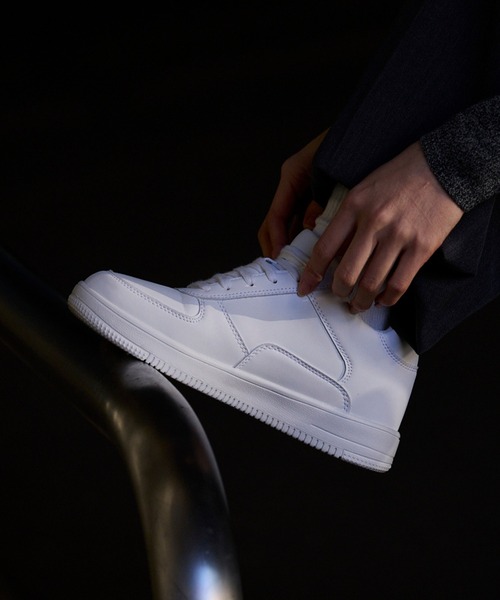 スニーカー 「UNISEX」 +6.5cmヒールアップスニーカー/Heel Up Sneaker 「SACAE/サカエ」 メンズ レディースの画像