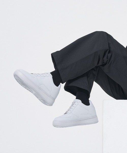 スニーカー 「UNISEX」 +6.5cmヒールアップスニーカー/Heel Up Sneaker 「SACAE/サカエ」 メンズ レディースの画像