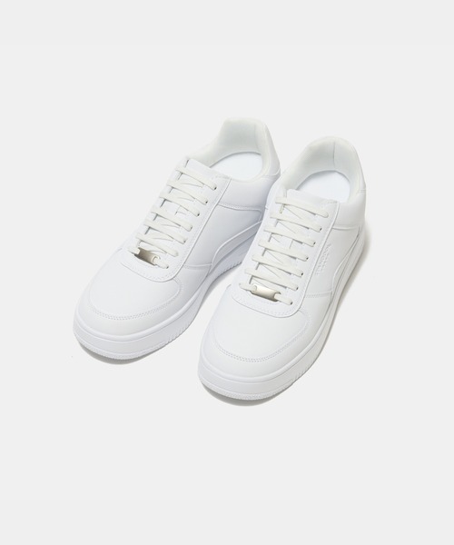 スニーカー 「UNISEX」 +6.5cmヒールアップスニーカー/Heel Up Sneaker 「SACAE/サカエ」 メンズ レディースの画像