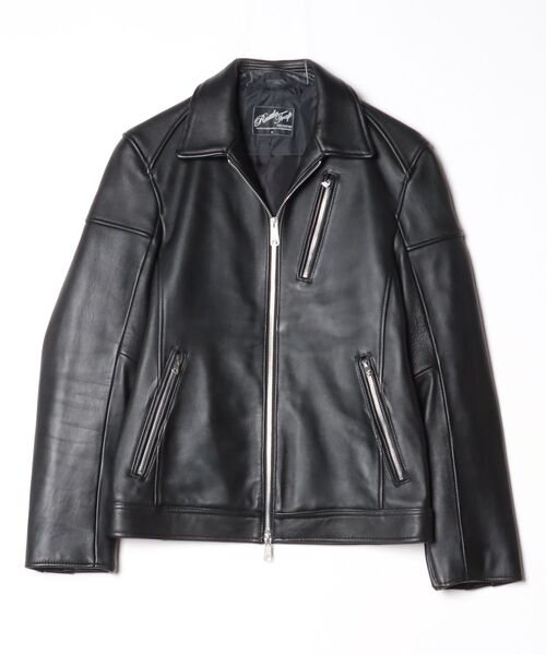 RATTLE TRAP（ラトルトラップ） レザーブルゾン M ブラック メンズ