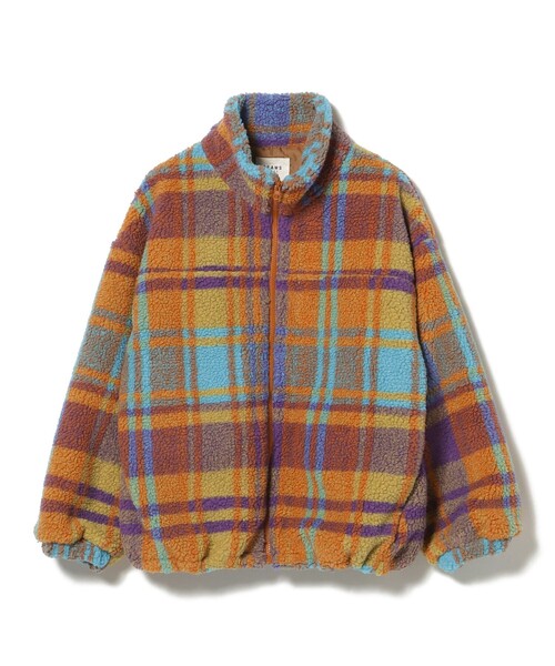 BEAMS HEART（ビームス ハート） レザージャケット ライダース 柄 ボア