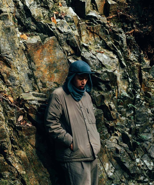 「EKAL」 ダウンジャケット LARGE ブラウン メンズ_画像3