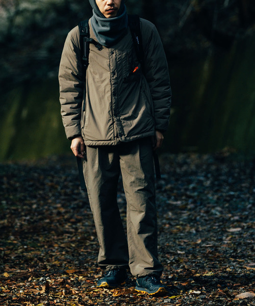 「EKAL」 ダウンジャケット LARGE ブラウン メンズ_画像5