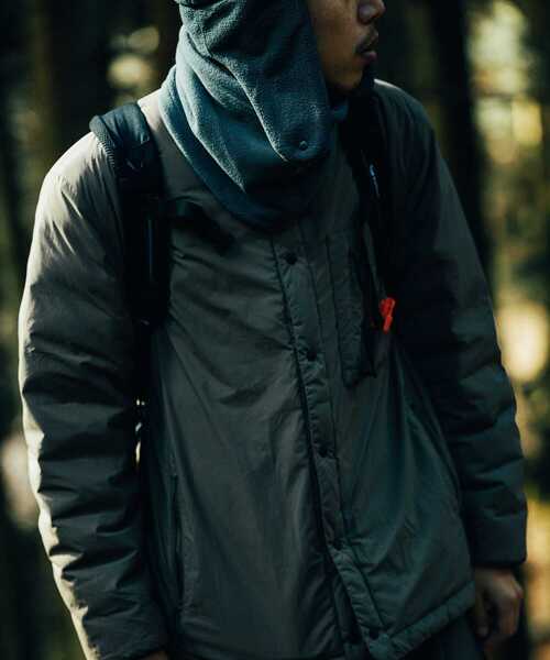 「EKAL」 ダウンジャケット LARGE ブラウン メンズ_画像7