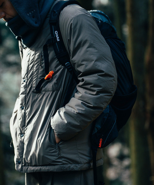 「EKAL」 ダウンジャケット LARGE ブラウン メンズ_画像8