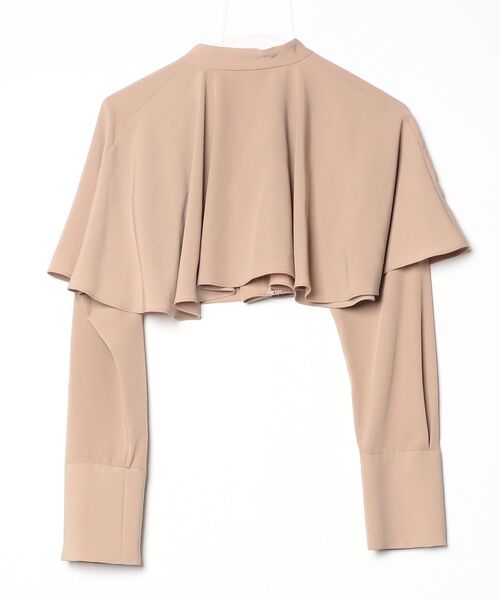 「UN3D.」 長袖ブラウス FREE ベージュ レディース_画像2