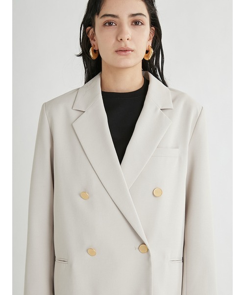 Mila Owen ベージュ テーラードジャケット サイズ0 Mila Owen（ミラオーウェン） ジャケット テーラードジャケット