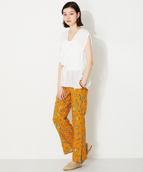 「WA ORiental TRaffic」 シューズ 40 ブラウン レディース_画像9