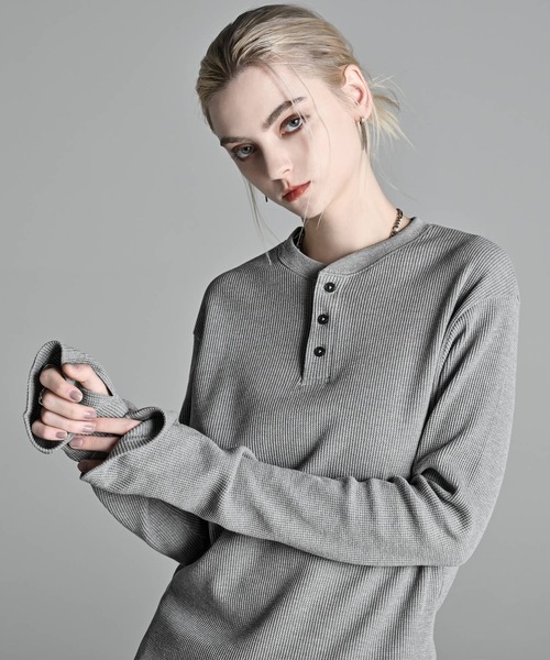 ADRER（アドラー） tシャツ Thermal long sleeve tee / サーマルロング