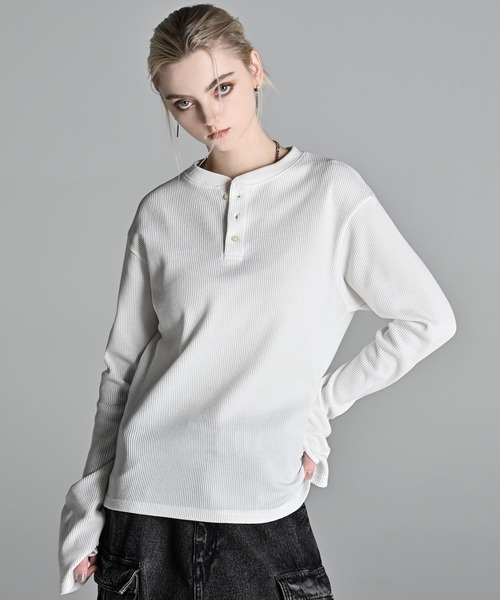 ADRER（アドラー） tシャツ Thermal long sleeve tee / サーマルロング