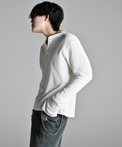 ADRER（アドラー） tシャツ Thermal long sleeve tee / サーマルロング