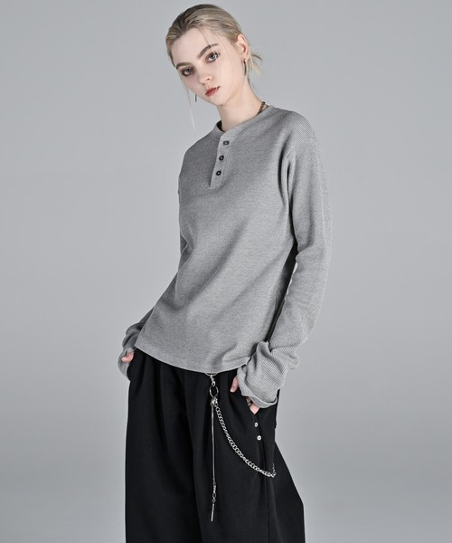 ADRER（アドラー） tシャツ Thermal long sleeve tee / サーマルロング