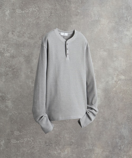 ADRER（アドラー） tシャツ Thermal long sleeve tee / サーマルロング