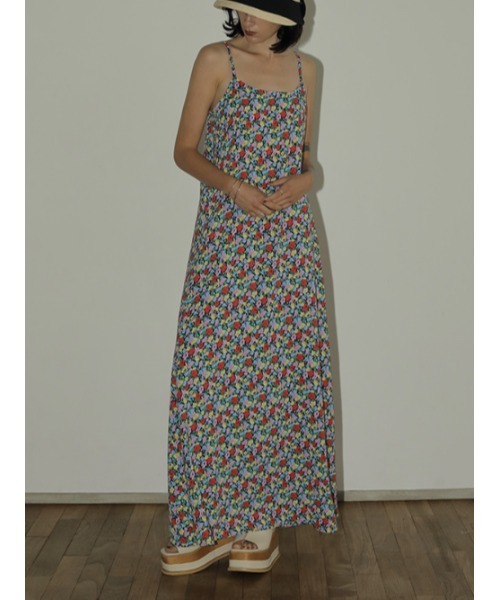 「AMAIL」 キャミソールワンピース FREE アイボリー レディース_画像2