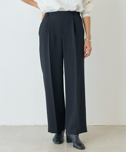 BEARDSLEY（ビアズリー） パンツ ダブルジョーゼットパンツ レディース