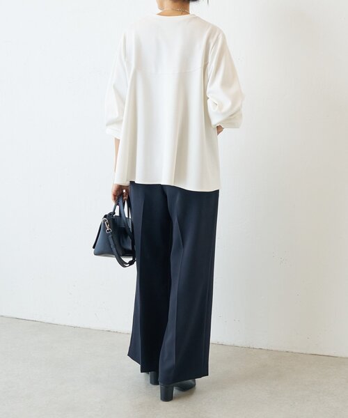 BEARDSLEY（ビアズリー） パンツ ダブルジョーゼットパンツ レディース