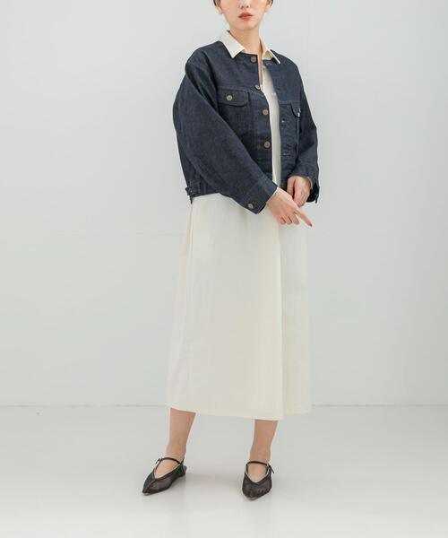 デニムジャケット gジャン 「別注」Lee101×ROSSO NOCOLLAR SHORT