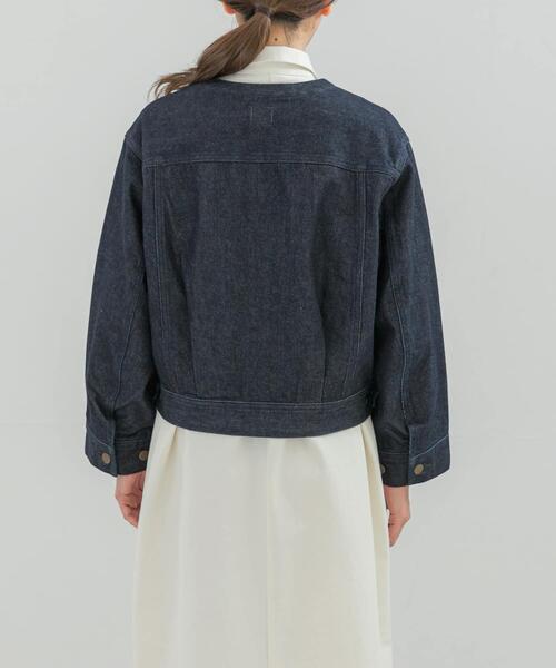 デニムジャケット gジャン 「別注」Lee101×ROSSO NOCOLLAR SHORT