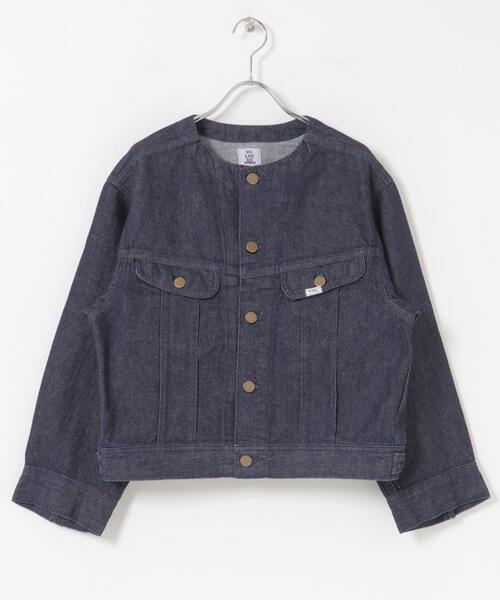 デニムジャケット gジャン 「別注」Lee101×ROSSO NOCOLLAR SHORT