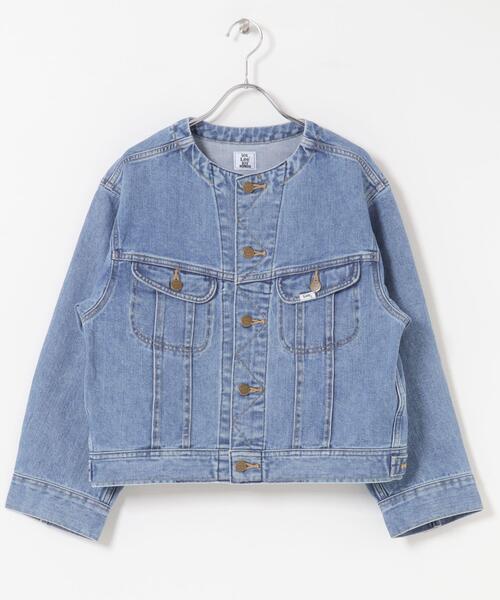デニムジャケット gジャン 「別注」Lee101×ROSSO NOCOLLAR SHORT