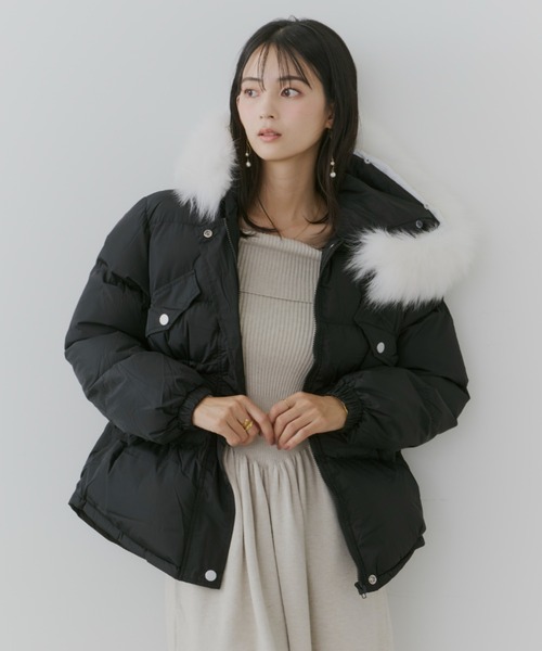 「TITTY&CO.」 ジャケット FREE アイボリー レディース_画像4