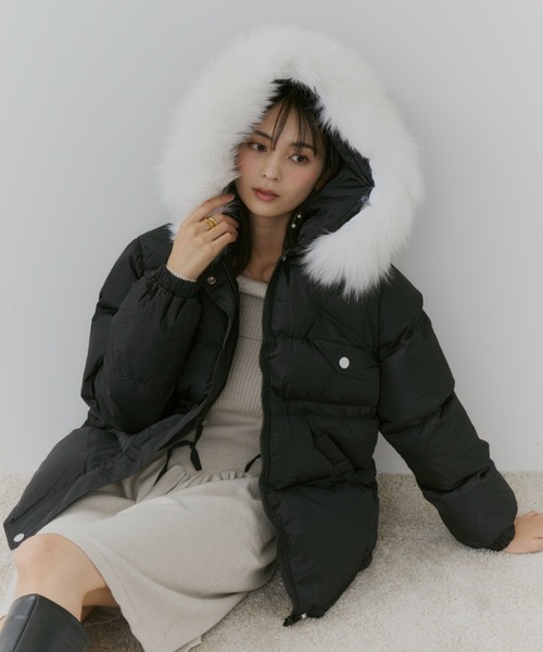 「TITTY&CO.」 ジャケット FREE アイボリー レディース_画像9