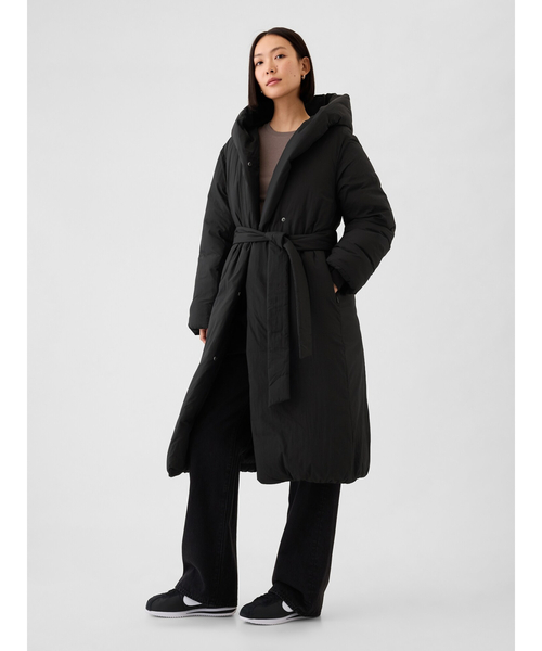 GAP毛ロングコート通勤通学にいかがでしょうか GAP（ギャップ） コート M ブラック レディース : ZOZOTOWN Yahoo!店