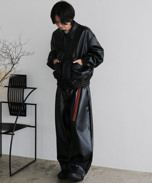 「WYM LIDNM」 パンツ M ブラック メンズ_画像5