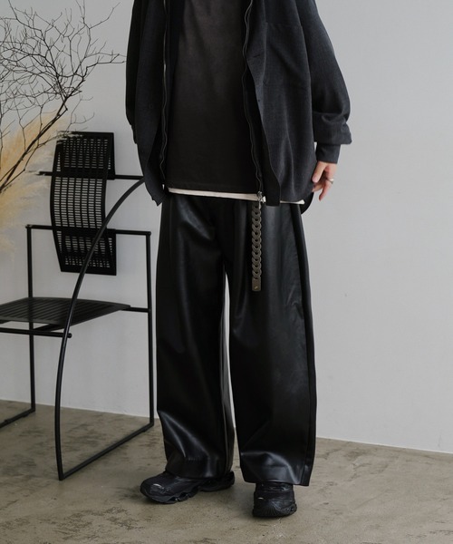 「WYM LIDNM」 パンツ M ブラック メンズ_画像7