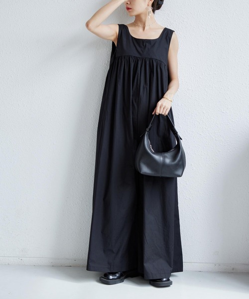 「MAISON DE THERESE」 オールインワン FREE ブラック レディース_画像8