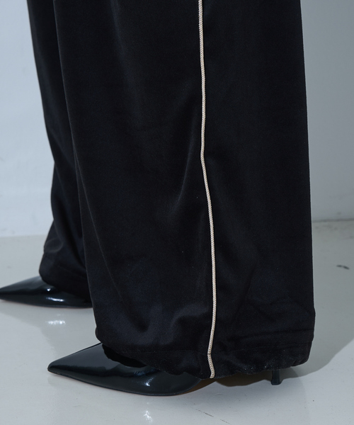 「NOMINE」 イージーパンツ S ボルドー レディース_画像8